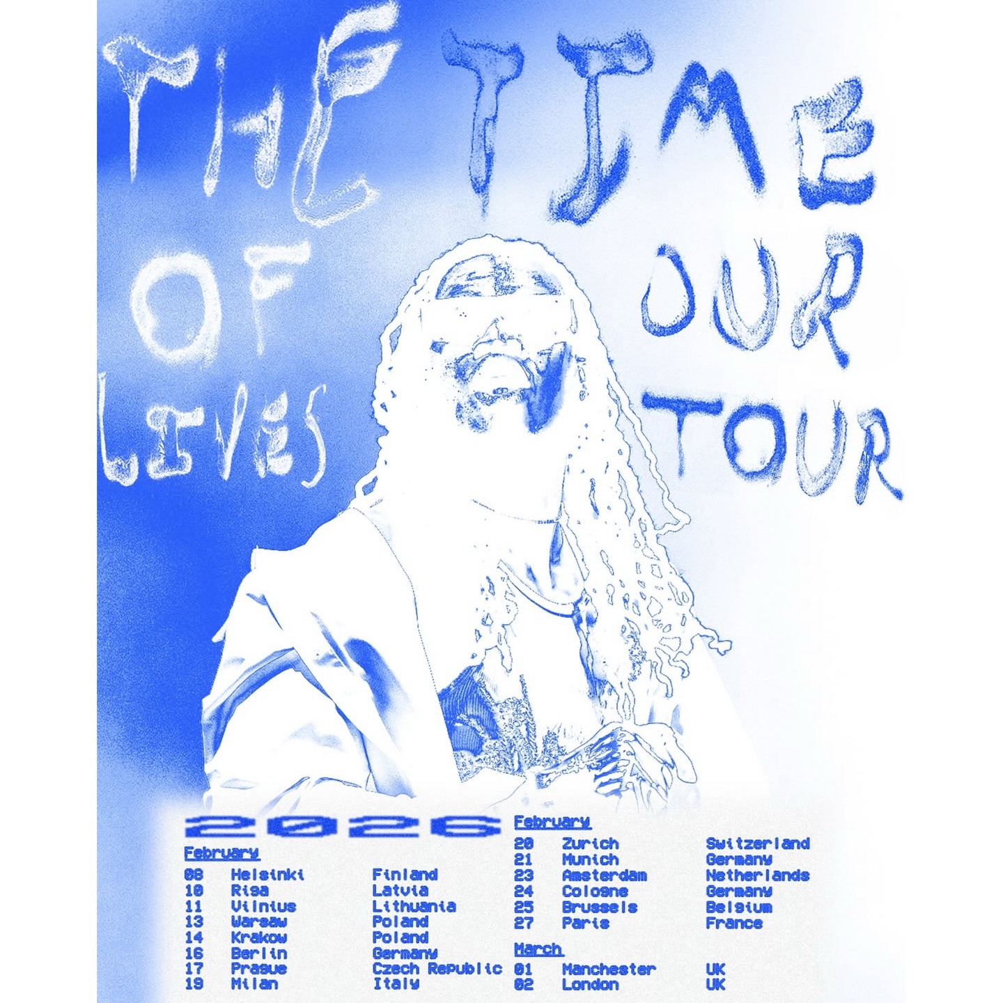 Lancey Foux Tourplakat 2026